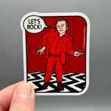 Twin Peaks Sticker - Man From Another Place
