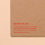 Olives Letterpress Spiral Notebook