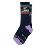 Gumball Poodle Gym Socks 'Gay Gourmet'