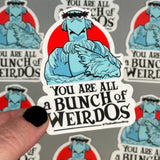 The Muppets Sticker - Sam Eagle