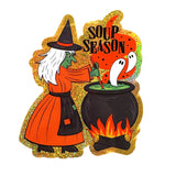 Soup Season Witch Cauldron Sticker