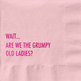 'Are We the Grumpy Old Ladies?' Cocktail Napkins