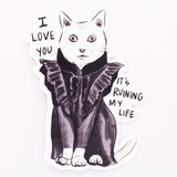 Fortnight Cat - Sticker