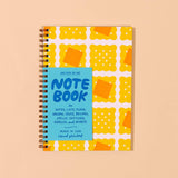 Cheese and Crackers Letterpress Spiral Notebook