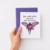 Cryptic Paper Co. Love/Anniversary Card - Cute & Weird