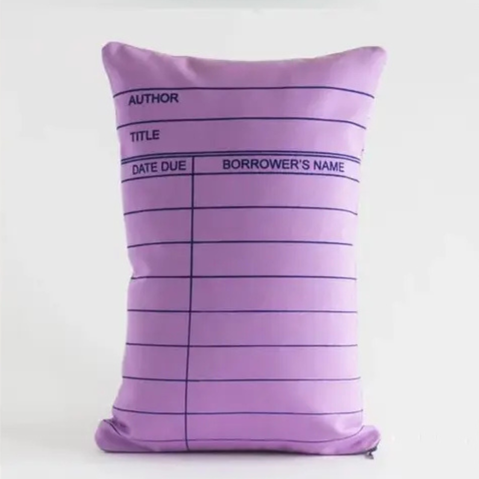 Library Card Pillows