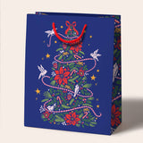 Christmas Tree Birds Gift Bag