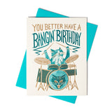 Bangin' Birthday Card