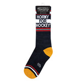 Gumball Poodle Gym Socks 'Horny for Hockey'