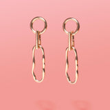 Amara Gold Hoop 3 Tier Hoops