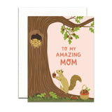 Squirrels Mother's Day Card