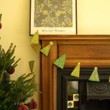 Midcentury Trees Sewn Garland