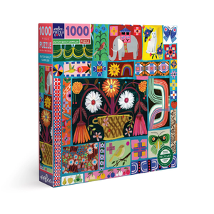 Dutch Quilt Sampler Puzzle - 1000 Pieces eeBoo