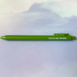 Taylor Swift Lyric Jotter Gel Pen