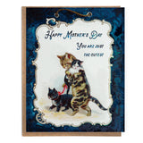 Cute Vintage Cats - Mother's Day Card