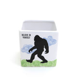 Bigfoot 'Believe in Yourself' Vase/Planter