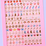 Nail Art Stickers - Disco Rodeo