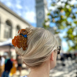 Hand-painted Golden Doodle Dog Claw Hair Clip | Eco-Friendly
