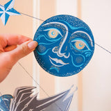 Man on the Moon Sewn Garland