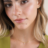 Sun Ray - Mother of Pearl / Gold Earrings