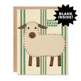 Birthday Card - Friend Sheep