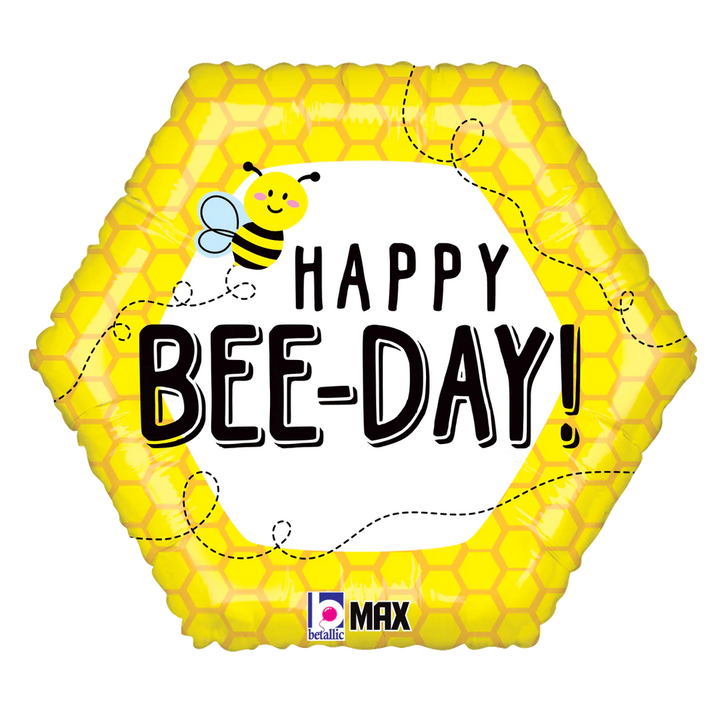 20" Happy Bee Day Balloon