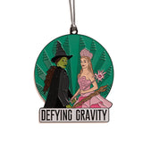 Wicked Defying Gravity Enamel Ornament