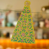 Midcentury Trees Sewn Garland