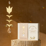 Suncatcher - Blooming Flower / Aqua Terra