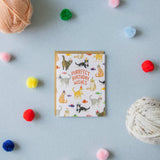 Purrfect Birthday Wishes Cat Birthday Card