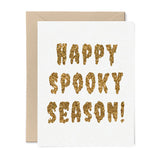Happy Spooky Season Halloween Card