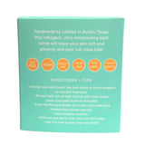 Stress Relief Essential Oil Bath Bomb - Natural