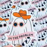 TS Inspired Problem Ghost Sticker