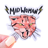 Mad Woman Cat - Sticker