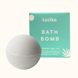 Stress Relief Essential Oil Bath Bomb - Natural