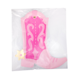 Cowgirl Pink Boot Shaped Plate