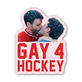 Gay 4 Hockey - Heated Rivalry Sticker
