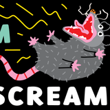 We All Scream Sticker