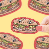 Happy Sandwich Sticker