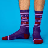 Gumball Poodle Gym Socks 'In My Dark Romance Era'