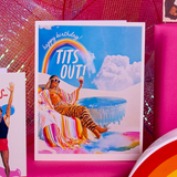 Tits Out - Birthday Card