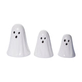 Transpac Light Up Ceramic Ghost - Assorted