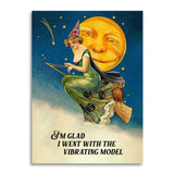 Vibrating Model  Halloween Card