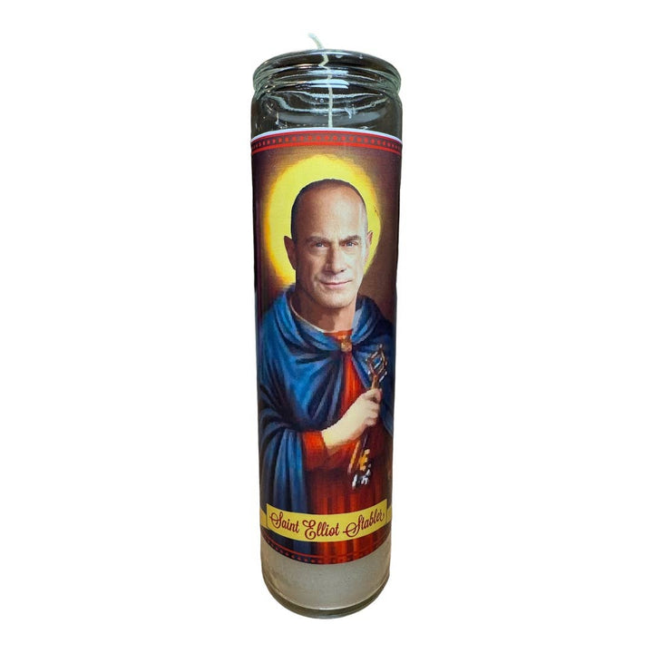 Elliot Stabler Devotional Prayer Candle