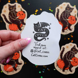 Pumpkin Carver - Glitter Sticker