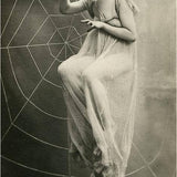 Found Image Press Postcard - Diabolical Woman Web