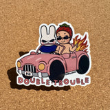 Double Trouble Sonny Angel & Bunny Sticker