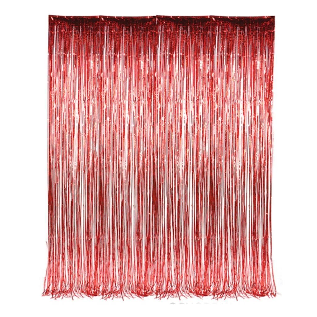 Foil Fringe Curtain 36x96"