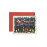 Rifle Paper Card Co. Holiday Card - Over the Rooftops