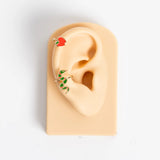 Yellow Owl Workshop Ear Cuffs -  Apples & Snakes